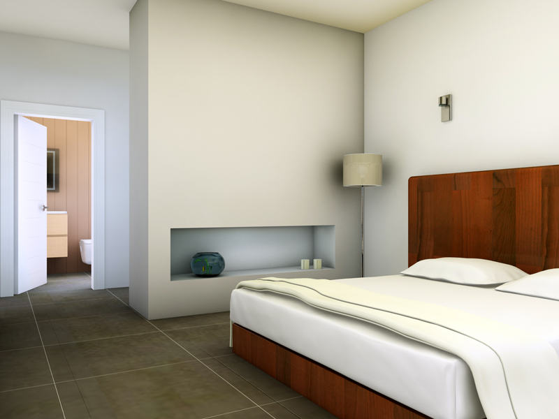Proyecto ATLANTA -ITESAR - Interiores (dormitorio)